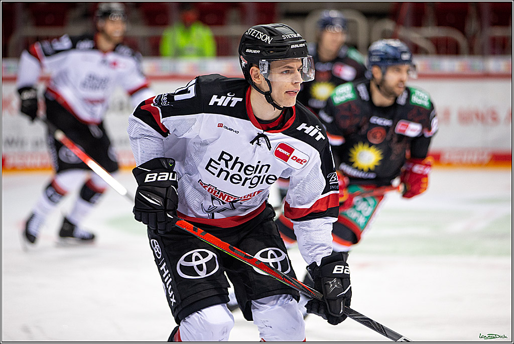 PENNY DEL; Duesseldorfer EG- Koelner Haie; Duesseldorf, 23.01.2022